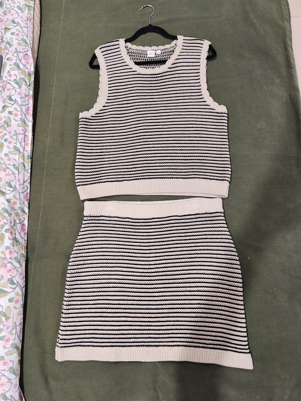 Tank and Skirt Knit Set NWT